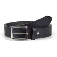 Howard London Ceinture 'Leather Belt Roger Black' noir