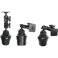 Brodit Kit de fixation (montage sur socle), Support pour smartphone, Noir