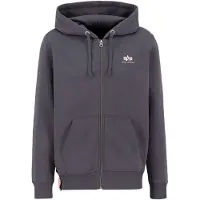 Alpha industries Sweat-shirt 'Basic Zip' gris foncé