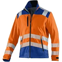 Kübler veste de sécurité unisexe REFLECTIQ orange, bleu corail taille 2XL (XXL)
