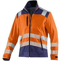 Kübler Veste softshell REFLECTIQ PSA 2 orange vif/bleu foncé Forme 1507 Taille L (L)