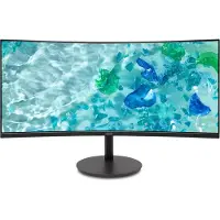 Acer Vero CB3 CB343CURJ0bemiiprcuzx, 86,4 cm (34"), 3440 x 1440 px, Wide Quad HD, LCD, 4 ms, Noir