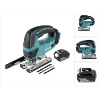 Makita DJV 180 G1 Scie sauteuse sans fil 18V + 1x Batterie 6.0 Ah - sans chargeur