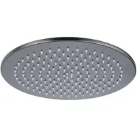 FortiFura Calvi Pomme de douche - 30cm - rond - 6mm - Gunmetal brossé PVD SW1139123