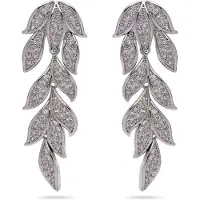 Avant Garde Boucles d'oreilles 'Priscasa' argent