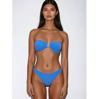Flavia Valentini Bikini 'Selene Bandeau Bikini – Azzurro' bleu roi