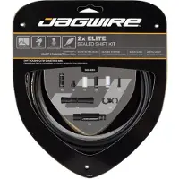 Jagwire Kit Câble Et Gaine De Dérailleur étanche Double Plateau - Durabilité Renforcée -