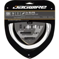 Jagwire Kit Câble Et Gaine De Dérailleur étanche Double Plateau - Durabilité Renforcée -