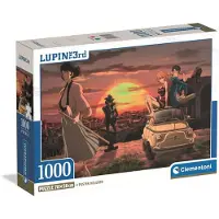 Clementoni Puzzle CLE 1000 Compact Lupin III 37054