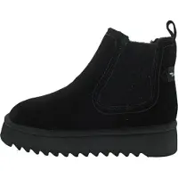 Tamaris Damen Chelsea Boots gefüttert Schwarz