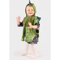 Den Goda Fen Dino Baby Costume Vert 12 Months-4 Years Enfants