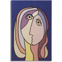 Mauro Ferretti Tableau mural Dipinta 80 x 120 x 3 cm Pin Canvas Multicolore :