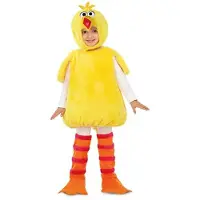 MOM Peluche Gallina Caponata Junior Costume Jaune 3-4 Years Enfants