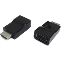 Gembird A-HDMI-VGA-001 changeur de genre de câble Noir