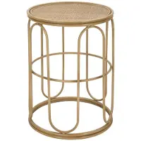 Mauro Ferretti table d'appoint Samui Ø 40x55 cm naturel