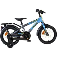 Volare Vélo pour enfants Thombike - Garçons - 14 pouces - Bleu/Gris