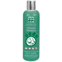 Menforsan Shampooing - Menfor - Repoussant Citronelle - 300ml - Pour Chiens - Anti-Parasitaires