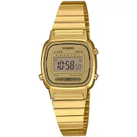 Casio La670-wega Vintage Mini Watch Doré