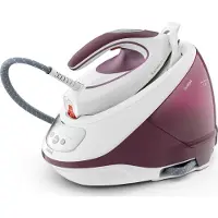 Tefal Station de repassage vapeur Express Protect SV9201E0 2800 W 1,8 L Semelle autonettoyante Durilium AirGlide Violette et blanche