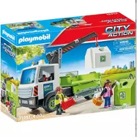 Playmobil City Action 71431 Camion de récupération de verre avec conteneur