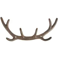 Esschert Design Porte-bois de cerf en fonte 29 cm