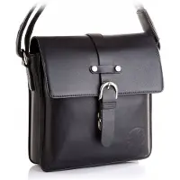 Betlewski TBG-YM-101 NOIR HOMMES Messenger Bag OXFORD