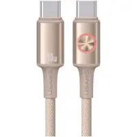 Usams Kabel Huan Series Sj751 240W Usb-C Do Usb-C 1,2 M Tytanowy