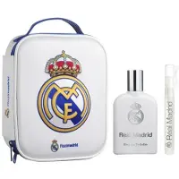Real Madrid Toiletry Case Set 2 Pcs - Eau de Toilette 100ml & Roll-On