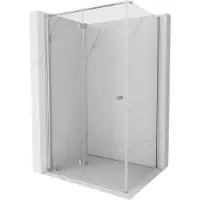 Mexen Cabine de douche pliante gauche Mist-F T 110 x 75 cm, transparent, chrome - 8A6T-110-075-01-00-L