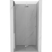Mexen Mist-F Porte de douche pliante gauche 110 cm, transparente, chromée - 8A6-110-000-01-00-L