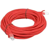 Lanberg UTP cat.6 patchcord 5m rouge