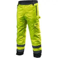 GRUPA TOPEX Pantalon de travail isolant haute visibilité, jaune, taille XXL
