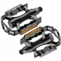 Neco PÉDALES DE VÉLO EN ALUMINIUM NOIR AVEC ROULEMENTS