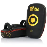 Fairtex Protections Pao KPLC6 noires et dorées, taille S