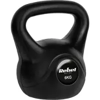 Rebel Kettlebell de 6 kg avec boule lestée pour l'exercice ABS