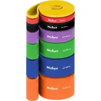 Rebel RBA-3001 TPE Resistance Rubber Set - Power Band PT-S7, 4-82 kg, 7 pcs