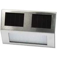 Powerplus Lampe de jardin solaire dorée Chardonneret décoratif