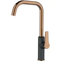 Kuchinox Robinet de lavabo sur pied Alanis Rose Gold