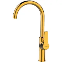 Kuchinox Robinet d'évier sur pied Alanis Gold