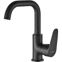 Kuchinox Robinet de lavabo sur pied SAGRA noir