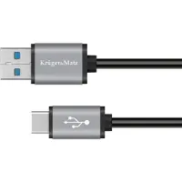 Krüger&Matz Câble USB Type-C Kruger&Matz 100 cm - Chargement et transfert