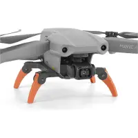 Sunnylife Jambes d'atterrissage pliables pour DJI Mavic Air 2/2S - Orange