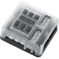 Cabletech Boîte à fusibles de voiture LED FB-6