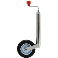 Brenderup Roue de support 200 mm 220 mm 150 kg