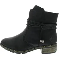 Rieker Bottines gris / noir
