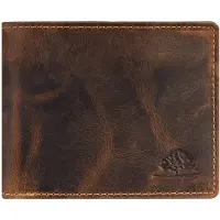 Green Burry GREENBURRY porte-monnaie Vintage Wallet Brown brun