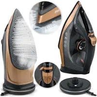 Berdsen Fer à vapeur sans fil 2600W BD-333 revêtement céramique