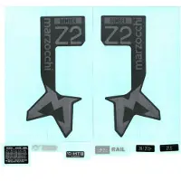 Marzocchi Z2 Logo 2024 Decals Kit Clair