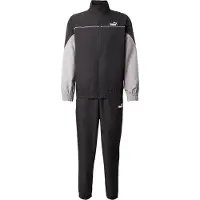 Puma Survêtement gris / noir / blanc