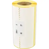 Brother BDE-1J152102-058 - Blanc - Étiquette autocollante pour imprimante - Étiquette prédécoupée - Transfert thermique - Rectangulaire - 15,2 cm